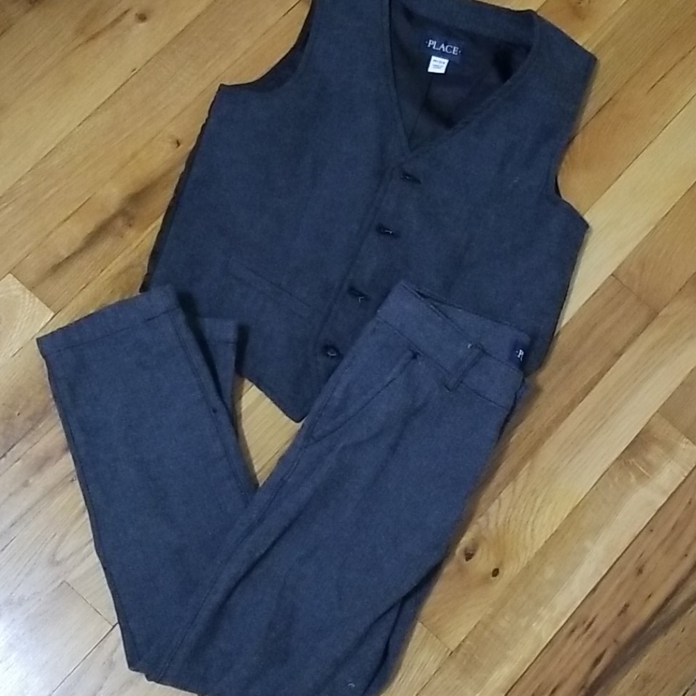 EUC tweed vest and pants.